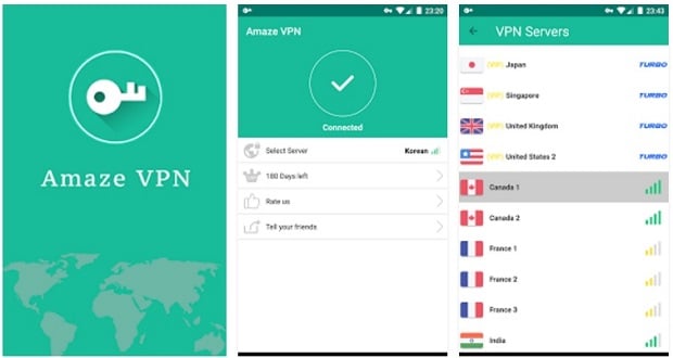 amaze vpn - Aplicaciones VPN Para Android